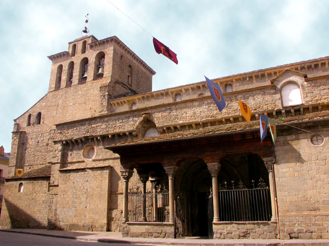L'église cathedrale romane de jaca